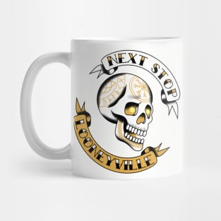 Next Stop, Looneyville (Clear) Mug